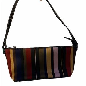 NUDE TONE STRIPED BAG